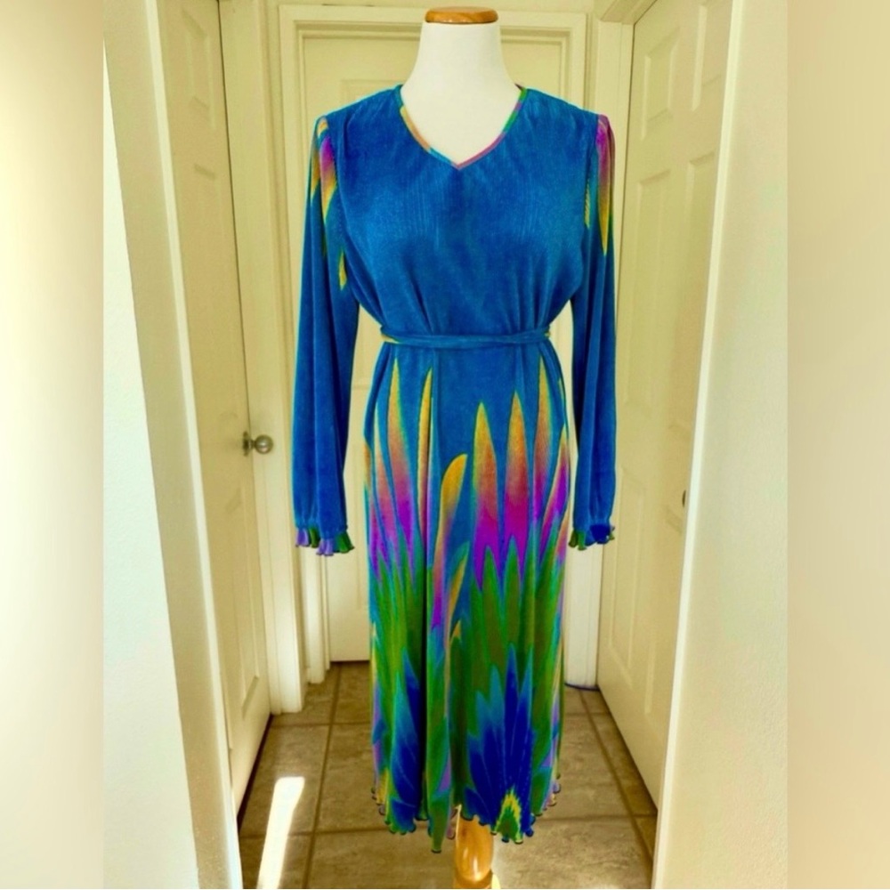 Accordian Pleat Dress